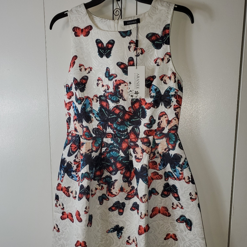ARANEE Butterfly Dress Size Small